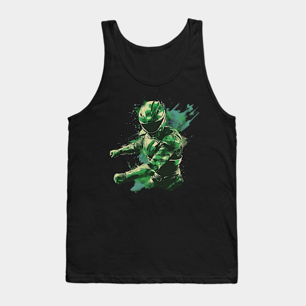 green ranger Tank Top by dorapeterx